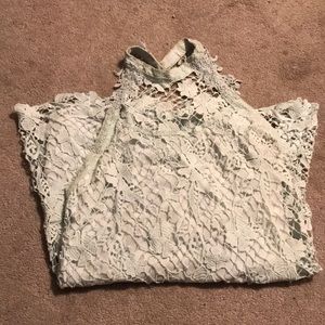 Free people medium teal dress